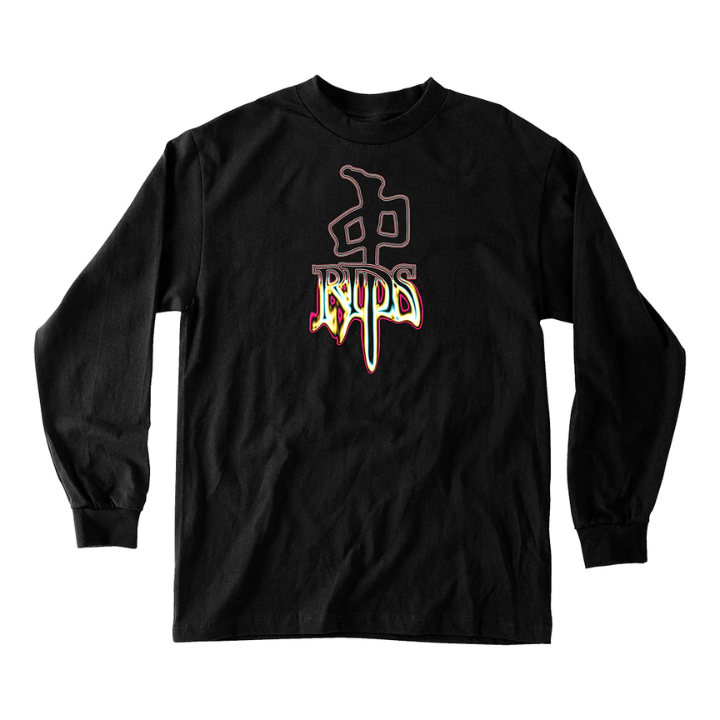 L/S CHROME MELT OG - BLK